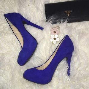 NEW Jessica Simpson Blue Pumps